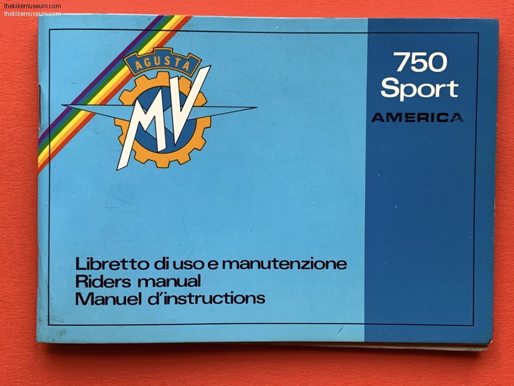 The Bike Museum Sold MV Agusta 750 S America 1975