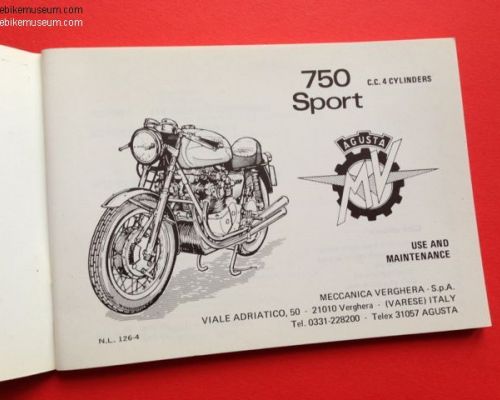 MV Agusta 750 Sport  