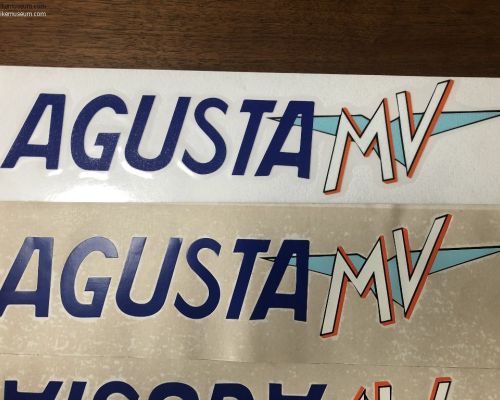 MV Agusta 750S & AMERICA side sticker  