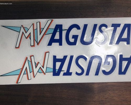 MV Agusta 750S & AMERICA side sticker  