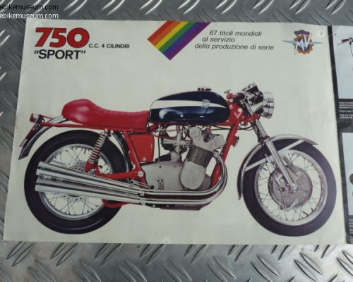 MV Agusta MV Agusta 750S, drumbrake Brochure  